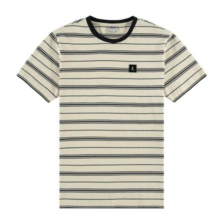 Kultivate T-Shirt- Kltv TS Jean Paul S/S , Beige , Heren , Maat: S