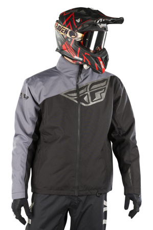 Jakke FLY Racing Aurora Sort/Grå M