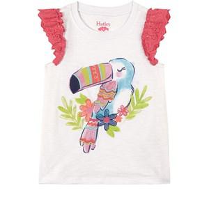 Hatley White Toucan Tropics Top 5 Years - Tops - 5 years - White