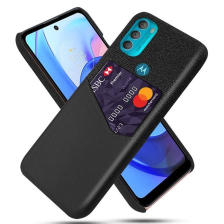 Etui med kortplads til Motorola Moto G71 5G Black