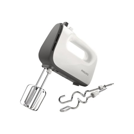 Philips Viva Collection HR3740 - handmixer - vit/cashmeregrå