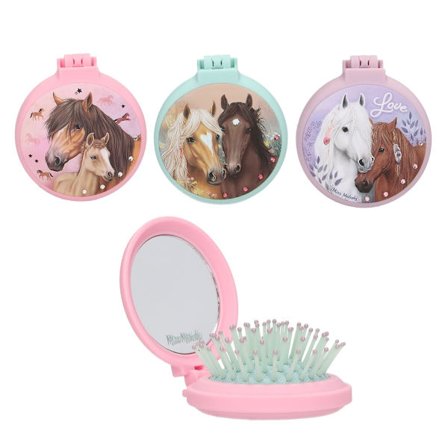 Miss Melody Hårborste med spegel, 1 st