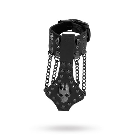 Shots: Ouch! Skulls and Bones - Armband med Dødningehoveder & Kæder - Vuxen.dk: Lingeri & undertøj