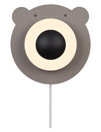 Nordlux Bruna Bear | Væglampe - Brown - Ø16.0X25CM