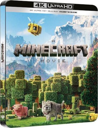 Film Minecraft (Un) Steelbook 2 'Day Scene' (4K Ultra Hd + Blu-Ray)