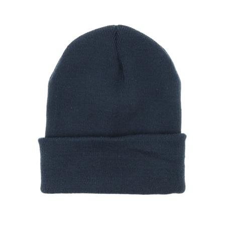 Beechfield - Blau cuff Mütze - French Navy Cuff Blank Beanie @ Hatstore