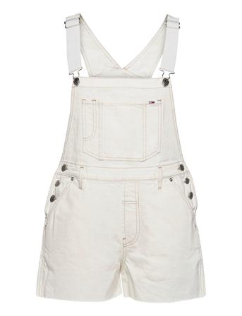 Over Dungaree Short Sspwr White Tommy Jeans