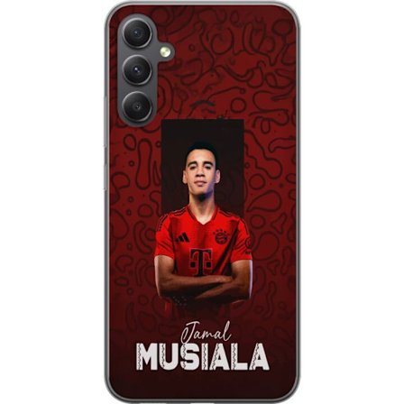 Kompatibel Mobilcover til Samsung Galaxy A05s Jamal Musiala Bayern München Tyskland fodboldspiller Bundesliga-stjerne offensiv dribling styrke ung sup