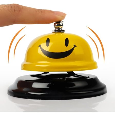 Servicetjenerklokke Bordklokke Dørklokke Resepsjonsklokke Dyreklokke Disk