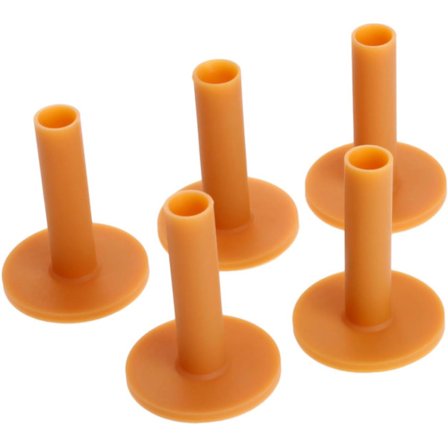 5 st Gummi Golf Tee Hållare kompatibel Driving Range Träning, 70*52mm
