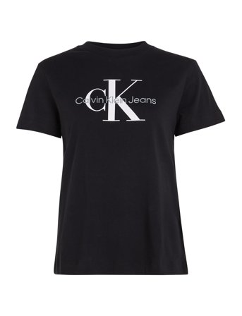 Core Monologo Regular Tee Black Calvin Klein Jeans