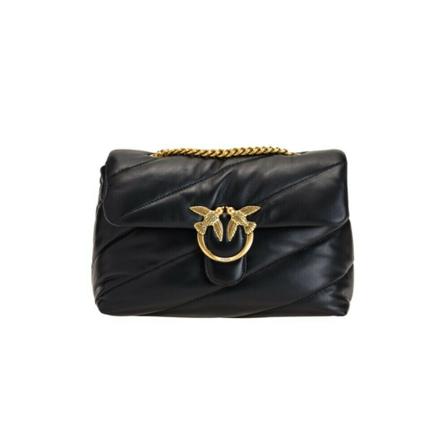 Pinko Shoulder Tass , Zwart , Dames , Maat: ONE Size Schoudertassen