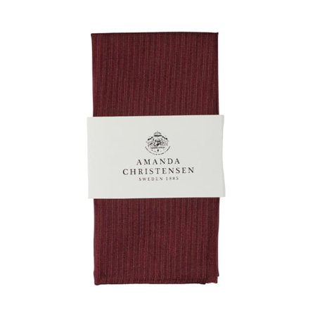 Amanda Christensen Pocket Square Accessoarer Herr Röd ONESIZE