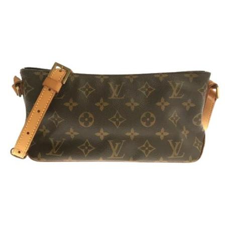 Louis Vuitton Vintage Pre-owned Canvas louis-vuitton-Väska brun, Dam Vintage Väskor, Dam, Storlek: ONE SIZE