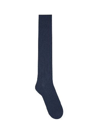 BleuForêt Knästrumpa i merinoull Strumpor Herr Blå 39/42