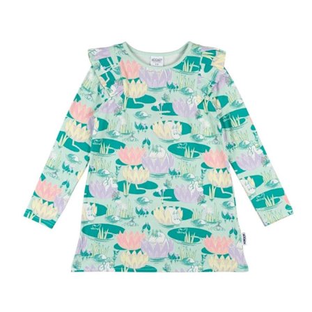 Mumin - Näckrosdamm-tunika mintgrön