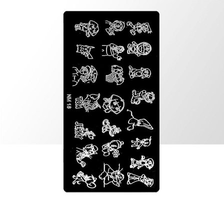 Leimalevy - Kynsikoristeet - NM18 - Suorakulmio