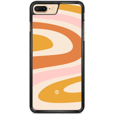 Bjornberry Skal iPhone 7 Plus - Orange 70-tal