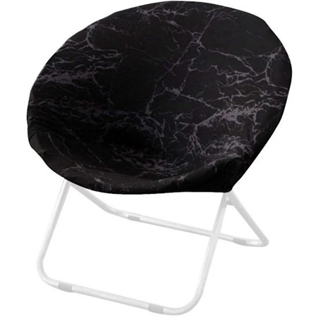 Stolöverdrag - Rund hopfällbar måne sol elegant stretch stolöverdrag - Stretch skivstolöverdrag