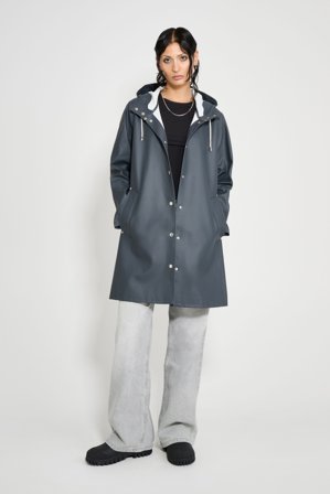 Mosebacke Raincoat Charcoal