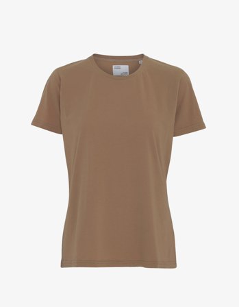 Women Light Organic Tee - Sahara Camel - S