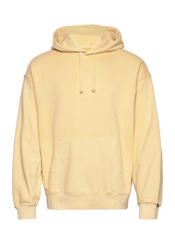 Red Tab Sweats Hoodie Yellow P Neulepaita Pyöreä Kaula-aukko Keltainen LEVI ́S Men