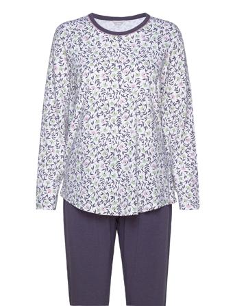 Bamboo Long Sleeve Pyjamas Pyjamas Lilla Lady Avenue*Betinget Tilbud