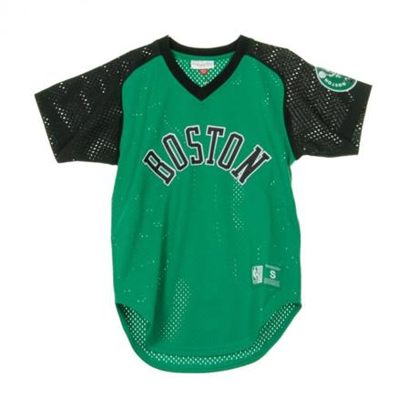 Mitchell & Ness, T-Shirt Groen, Heren, Maat:L