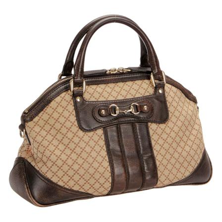 Gucci Vintage Shoulder Bags Brun, Dame Vintage Tasker, Størrelse: ONE Size