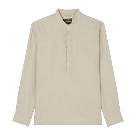 Marc O'Polo, Long sleeve top Beige, Heren, Maat:XL