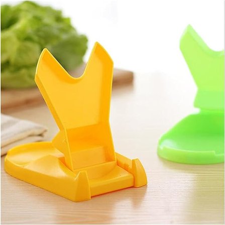 Vaskestativ Nyt Køkken Bølgeform Gryde Pan Ske Opbevaringsstativ Holder Stativ Redskab Madlavningstilbehør Holdbart og Pladsbesparende