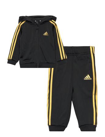 I 3S Shiny Ts Sets Tracksuits Musta Adidas Performance
