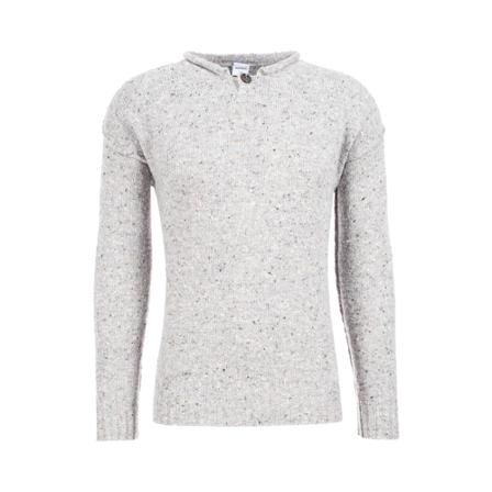 Aspesi, Round-neck Knitwear Grijs, Heren, Maat:L