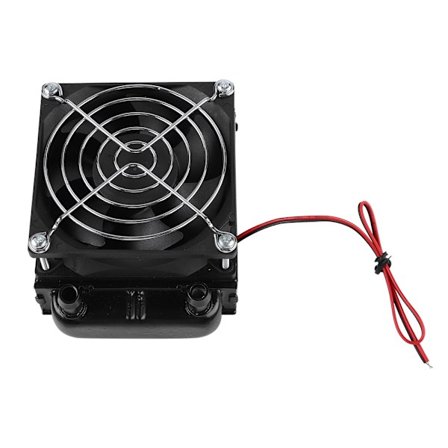 80MM CPU LED Vattenkylning Kylare Värme Radiator med Fläkt för Dator PC