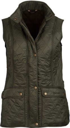 Barbour Wray Polarquilt Gilet naisten liivi, Olive