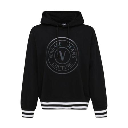 Versace Jeans Couture Hoodie , Zwart , Heren , Maat: M