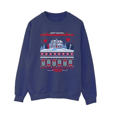 Netflix Dam/Kvinnor Stranger Things Fair Isle Sweatshirt M Na