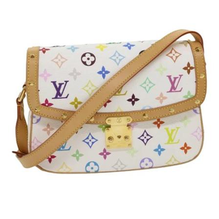 Louis Vuitton Vintage Pre-owned Crossbody Tass , Wit , Dames , Maat: ONE Size Vintage Tassen
