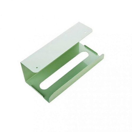 Oppbevaringsboks for kjøkkenpapir, sømløs veggmontert papirhåndkleholder for bad, 1 stk, lys grønn