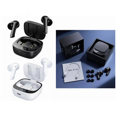 Groovz Trådlösa Hörlurar, 2024 Nya Trådlösa In-Ear Hörlurar med Brusreducering