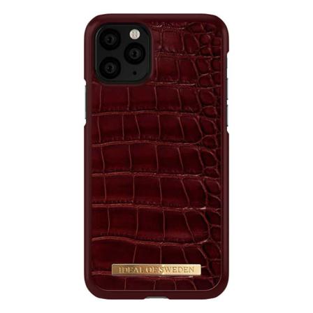 Ideal Of Sweden Iphone 11 Pro Max Saffiano Case Claret Croco Multifärg