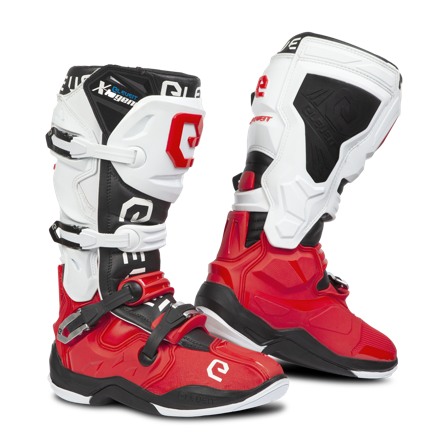 Stivali Cross Eleveit X-LEGEND Rosso-Bianco 40