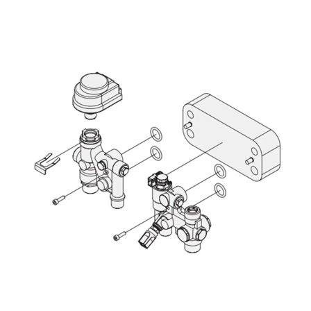 Kit produzione ACS per caldaia ECO BIO Girolami