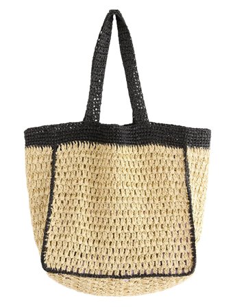 Bag Straw Louisa Beige Lindex