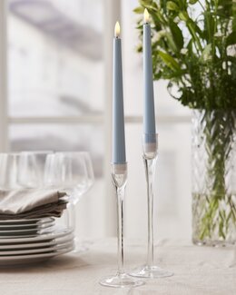 LED Antikljus 2-pack Flamme Candy batteridrivna Blå - Star Trading