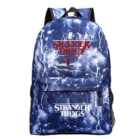 Kids Stranger Things Galaxy Ryggsäck Resväska Skolväska Present