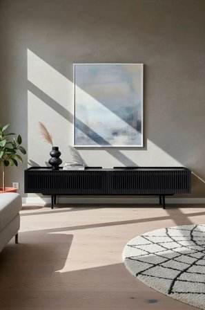 Homeroom Collection - Tilde iso TV-penkki 185 cm - Musta - TV-tasot & mediatasot - - Homeroom