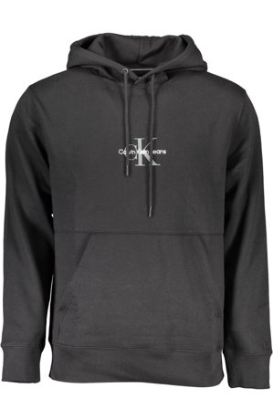 Calvin Klein Felpa Senza Zip Uomo Nero