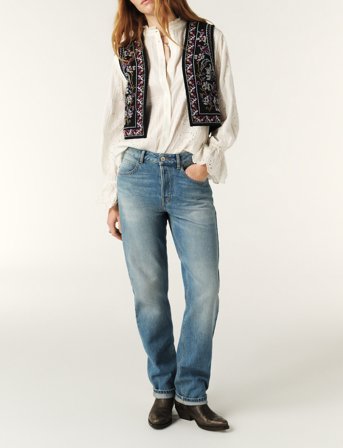 ba&sh Top Coco - Multi/patterned - 38