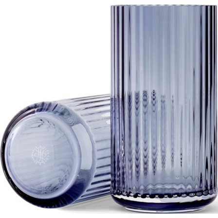 Lyngby porcelæn Lyngbyvasen 20 cm., glas - midnight blue | Inredning > Vaser & Krukor > Vas | Bagaren och Kocken